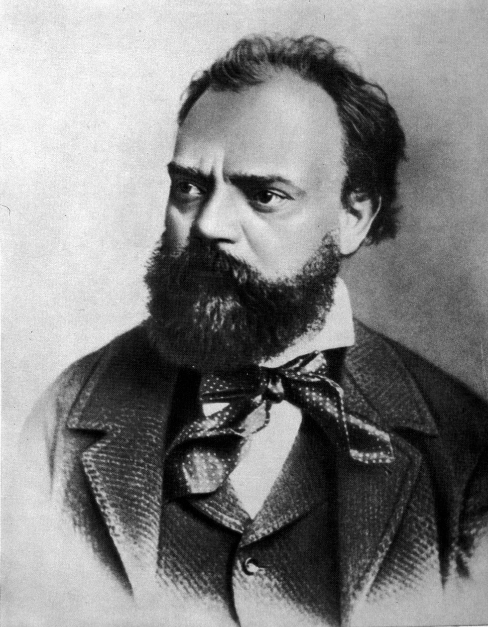 Anton (Antonin) Dvorak (1841-1904), cseh zeneszerző portréja. alkotó: Unknown artist
