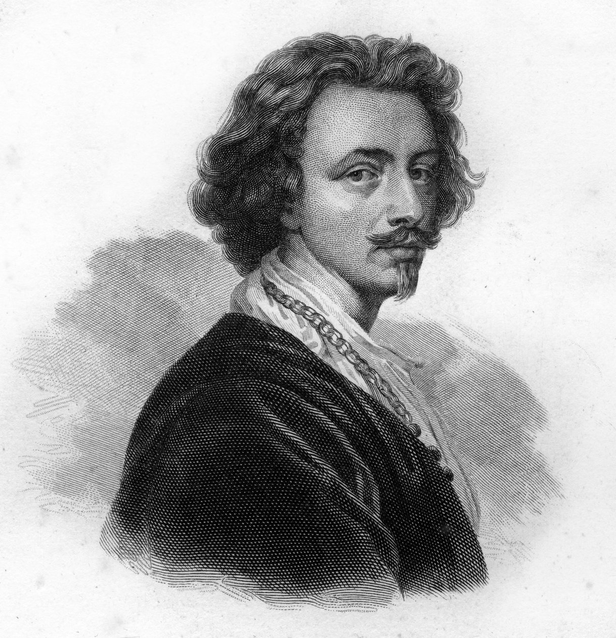Anton (Antoon vagy Anthony) van Dyck, flamand festő és metsző (1599-1641) portréja alkotó: Unknown artist
