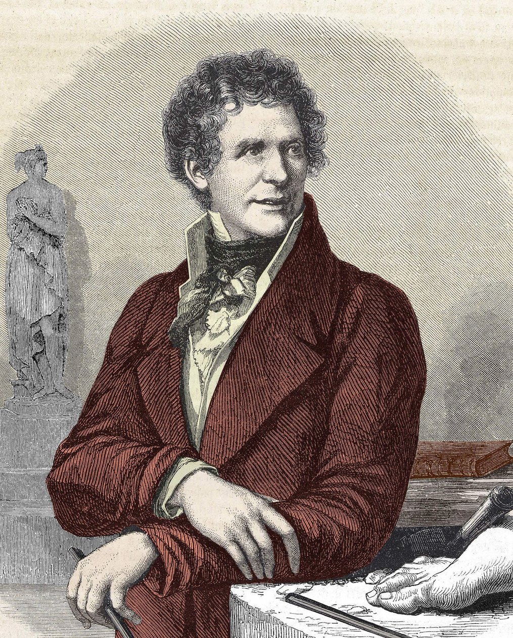 Antonio Canova (1757 - 1822) szobrász portréja alkotó: Unknown artist