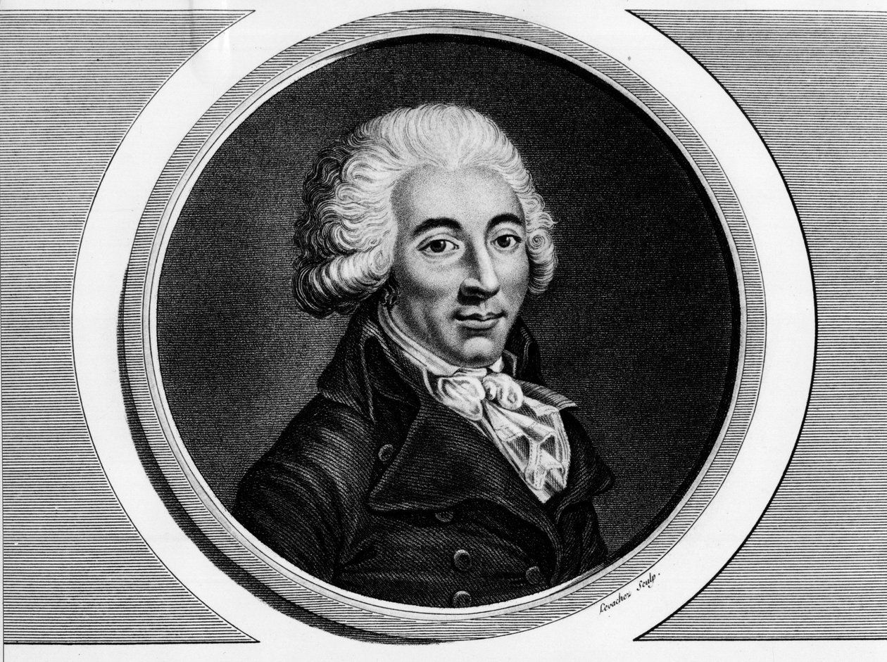 Armand Gensonne (1758-1793) a kongresszus helyettesének portréja. Metszet „” A francia forradalom történelmi festményeinek teljes gyűjteménye, három kötetben.””” 1804. alkotó: Unknown artist