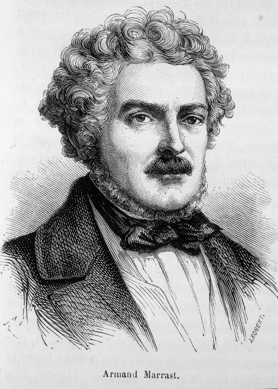 Armand Marrast francia politikus (1801-1852) portréja alkotó: Unknown artist