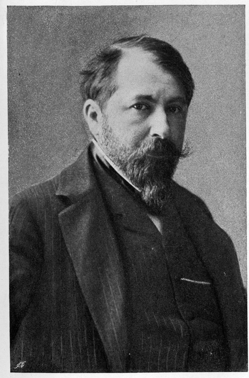 Arthur Schnitzler (1862-1931) osztrák zsidó író és orvos portréja. alkotó: Unknown artist