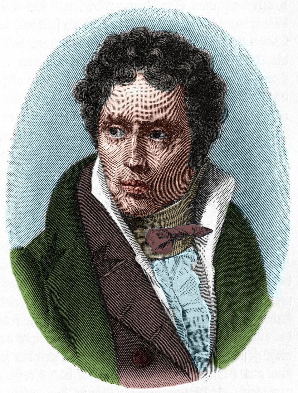 Arthur Schopenhauer német filozófus (1788-1860) portréja. alkotó: Unknown artist