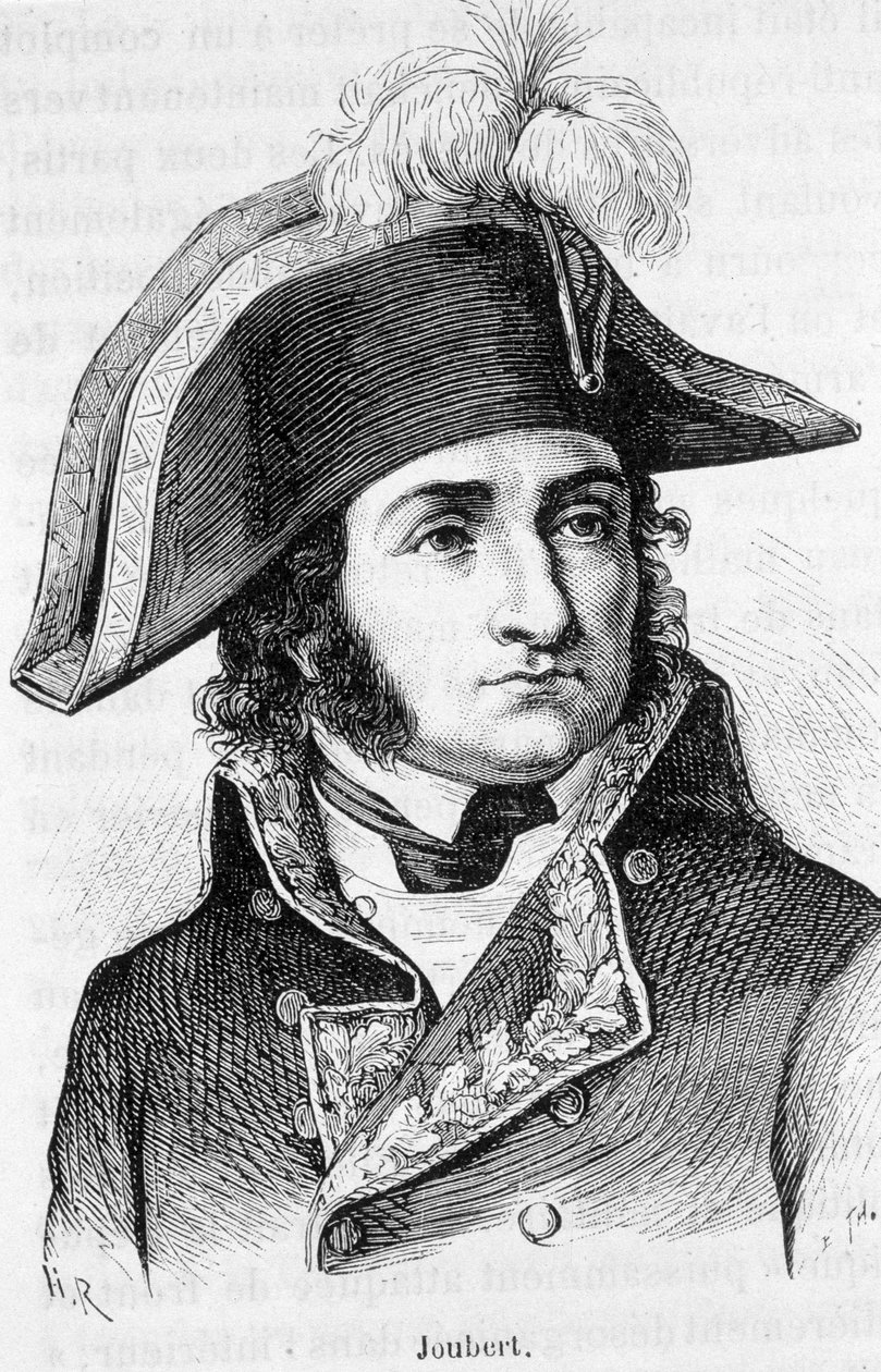 Barthelemy Catherine Joubert (1769-1799), a novi csatában elesett francia tábornok portréja. alkotó: Unknown artist