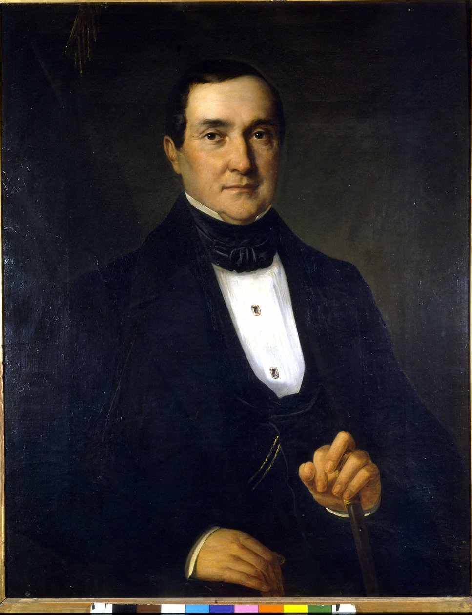 Bartolomeo Merelli (1793-1879), a Scala első igazgatójának portréja. századi névtelen festmény. alkotó: Unknown artist