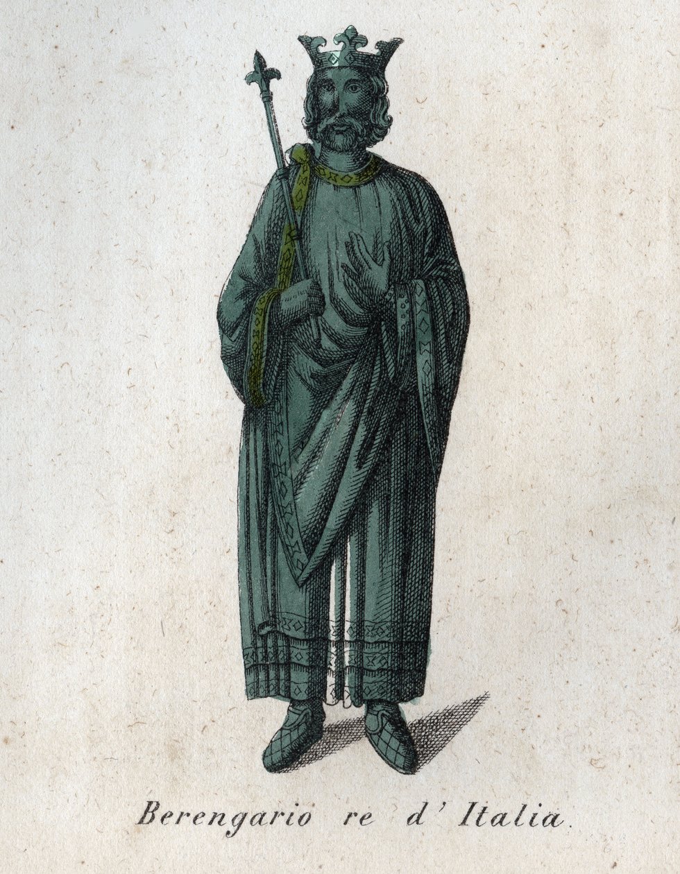II. Berengár olasz király (900-966) portréja - Berenger II ou ou ou Berenger d