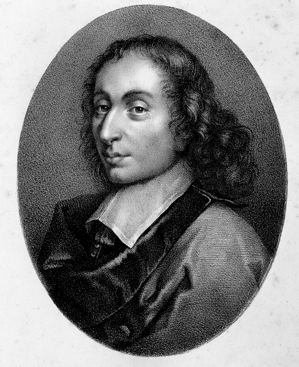 Blaise Pascal (1623-1662) portréja alkotó: Unknown artist