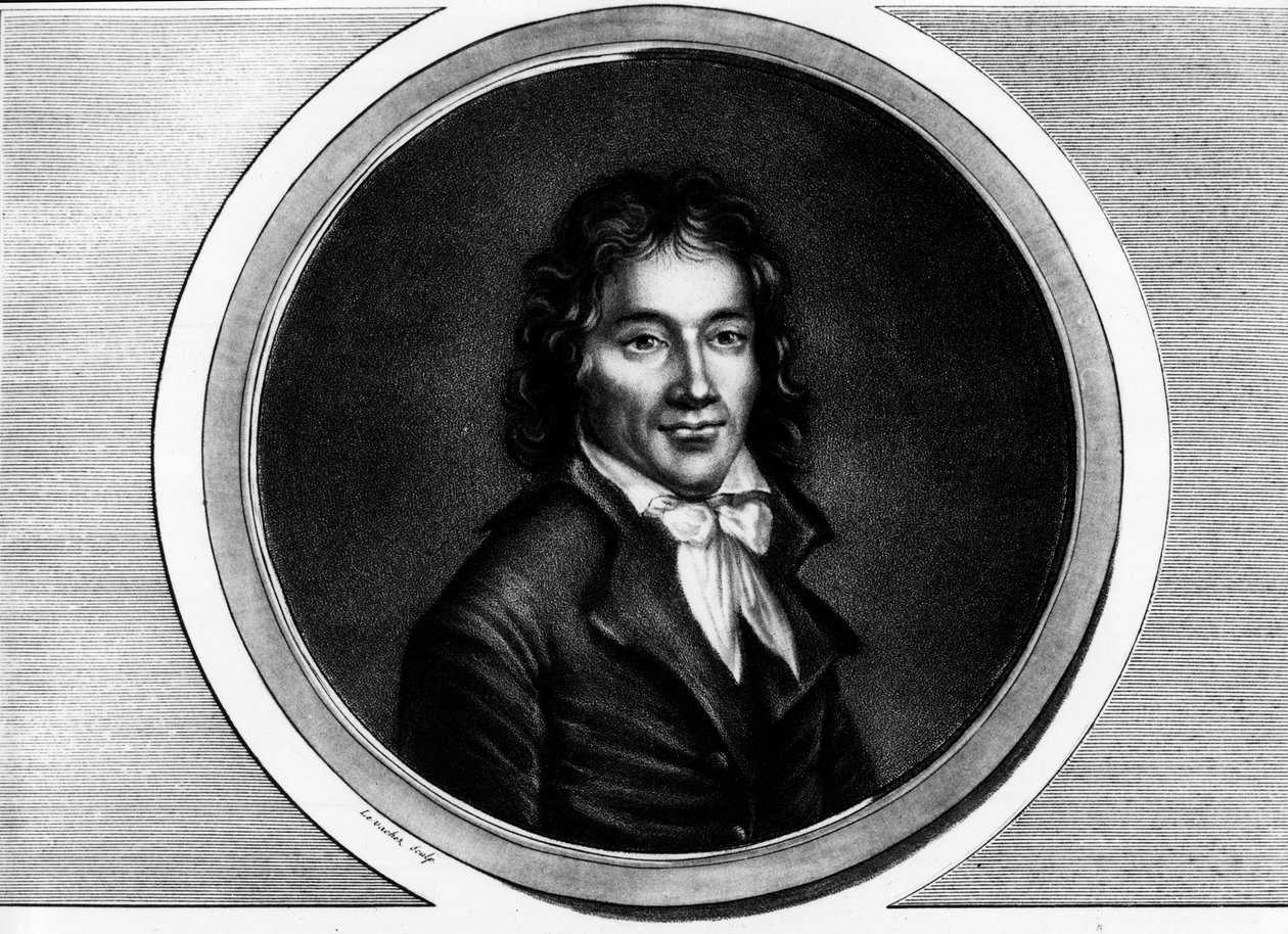 Camille Desmoulins (1760-1794), párizsi képviselő portréja. Metszet a „” A francia forradalom történelmi festményeinek teljes gyűjteménye, három kötetben.””” 1804. alkotó: Unknown artist
