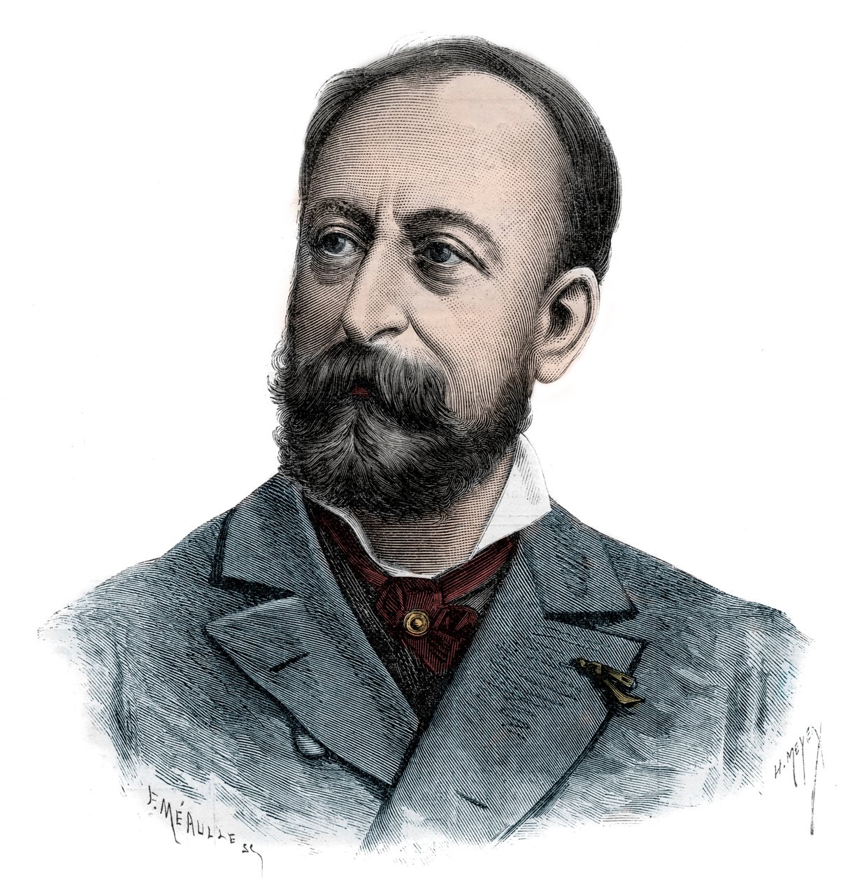 Camille Saint-Saens portréja (Saint Saens alkotó: Unknown artist