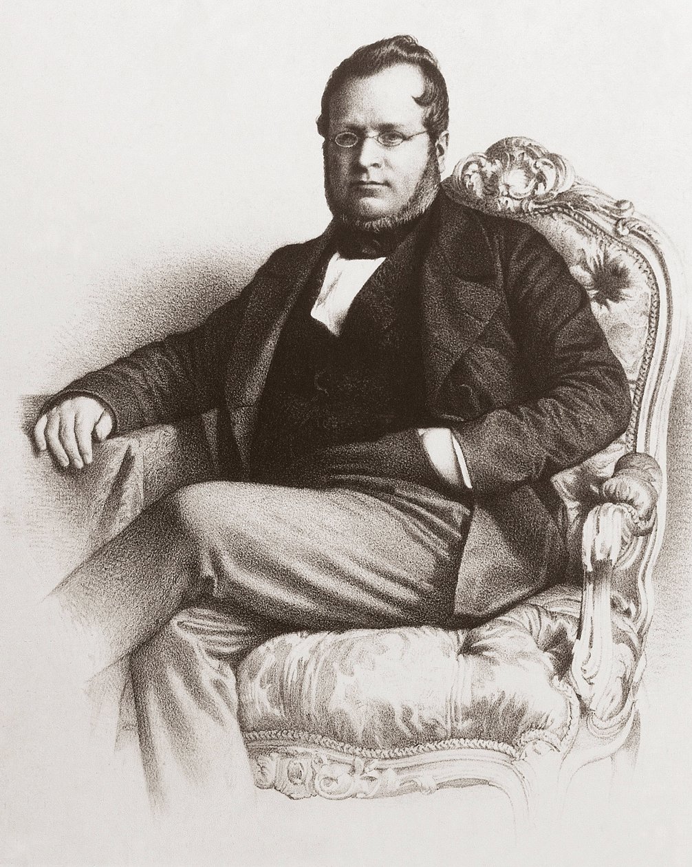 Camillo Benso Cavour gróf portréja (1810 - 1861) - Camillo Benso, Cavour gróf (1810-1861) portréja. alkotó: Unknown artist
