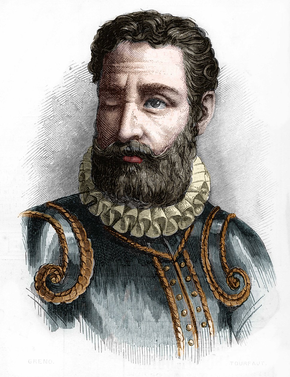 Camoens portréja Luis Vaz de Camoens portugál költő (1525-1580). alkotó: Unknown artist
