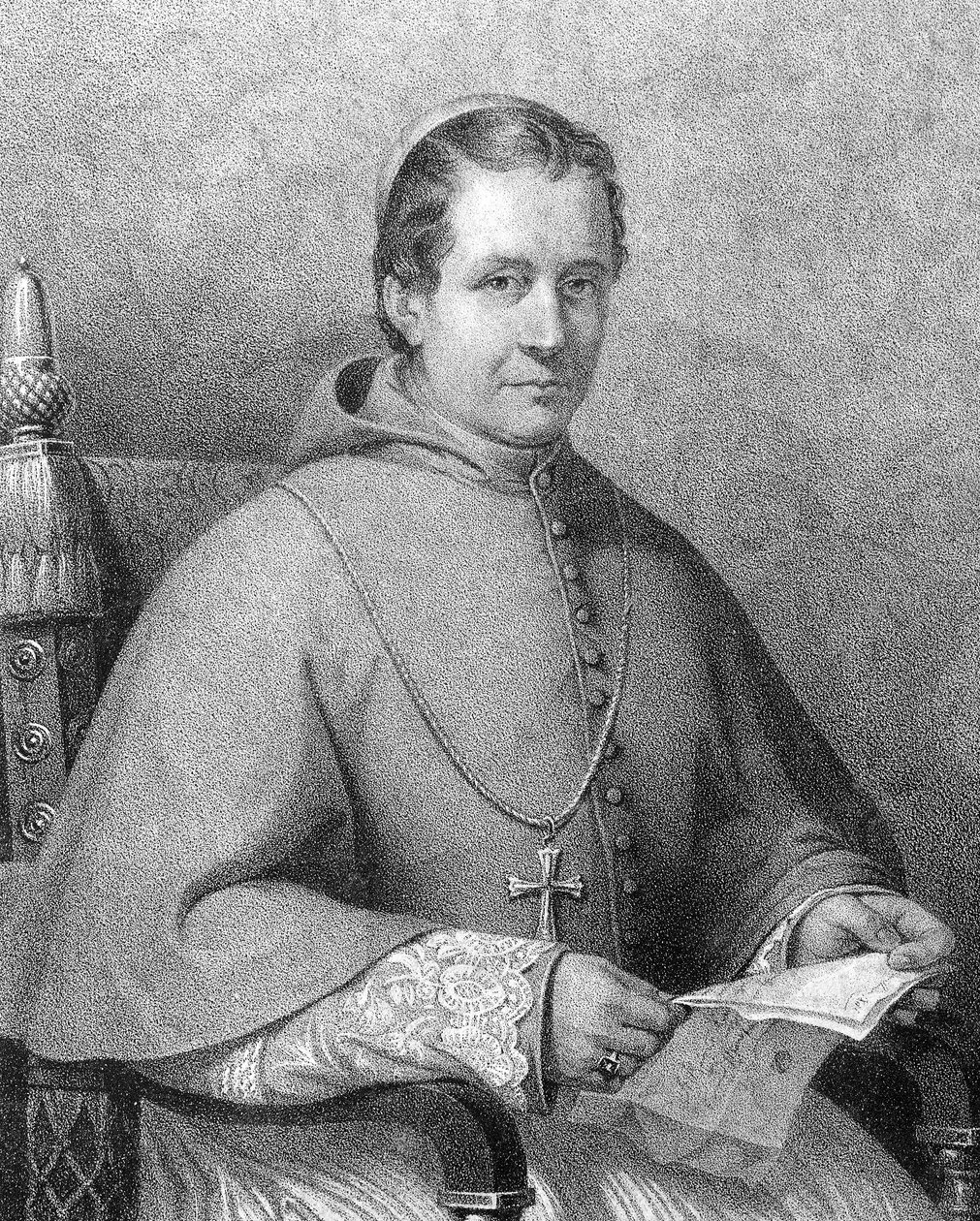 Giovanni Maria Mastai Ferretti bíboros (1792-1878), IX. Pius (Pius) pápa portréja 1846-tól 1878-ig alkotó: Unknown artist