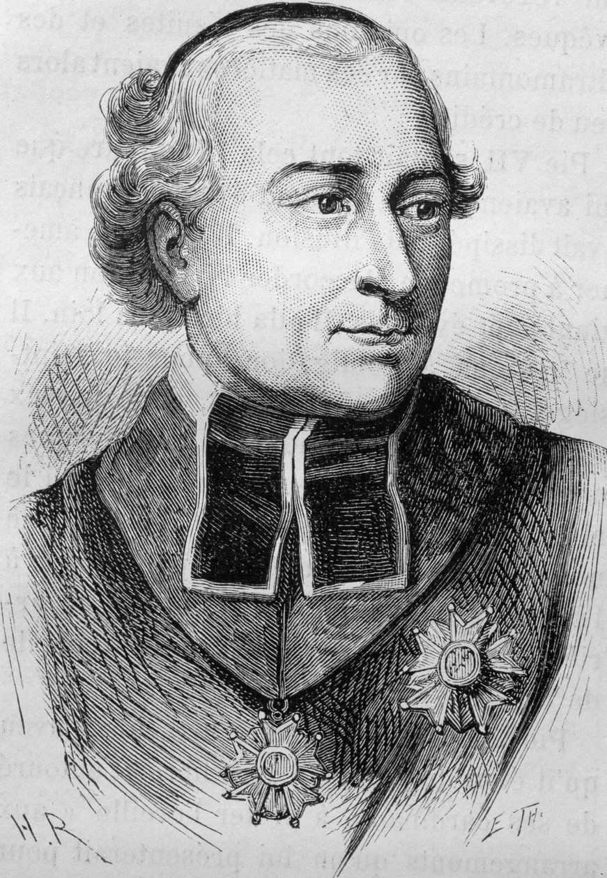 Joseph Fesch bíboros (1763 - 1839) portréja. század végi metszet a „Histoire de France”-ban, H. Martin. alkotó: Unknown artist