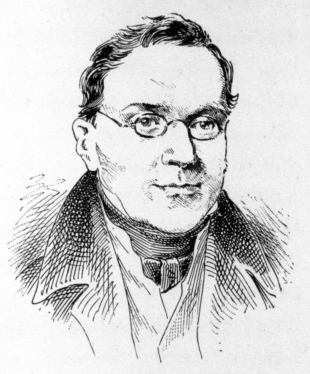 Carl Czerny (1791 - 1857) portréja. bécsi zongoraművész és zeneszerző. alkotó: Unknown artist