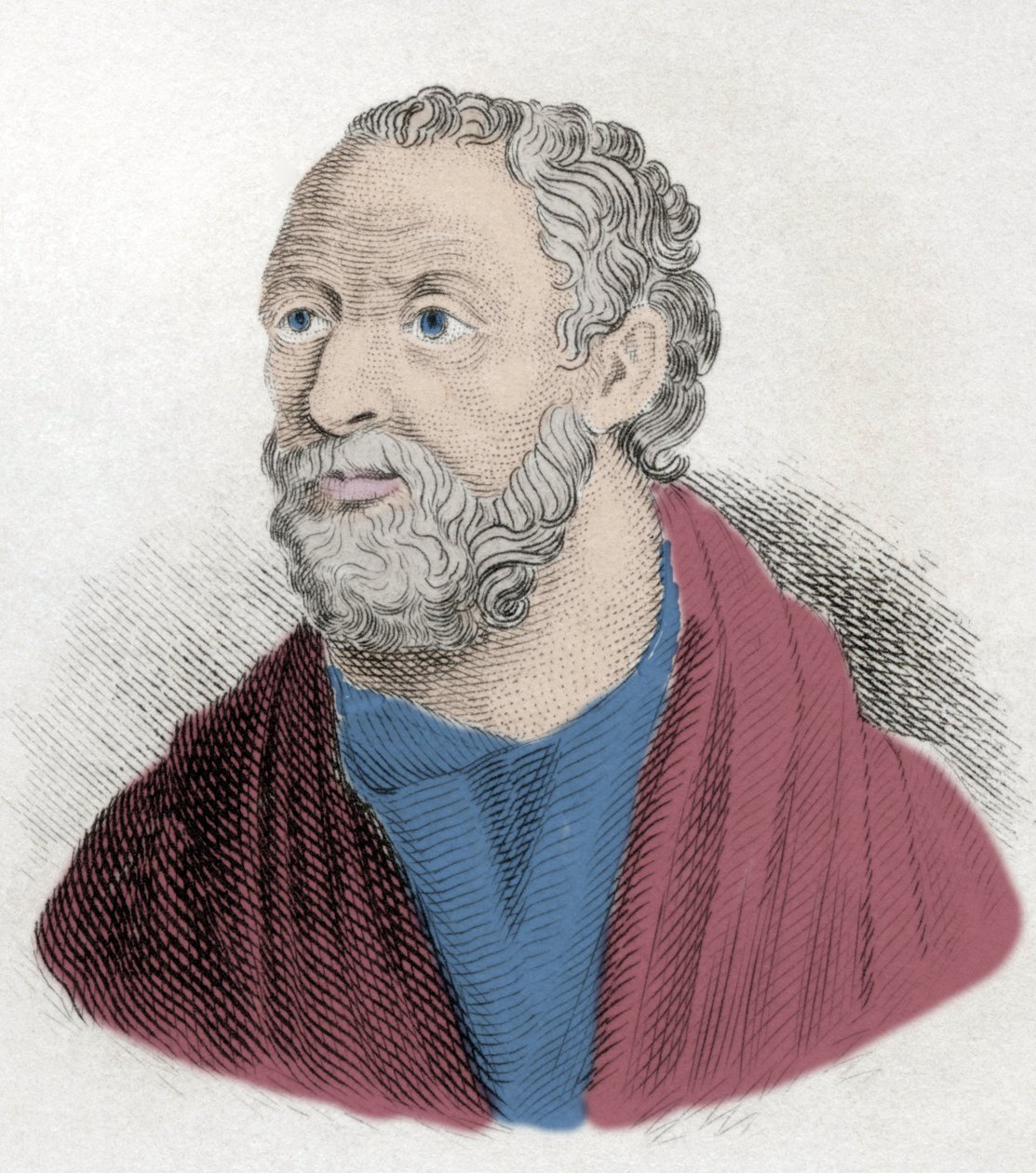 Carneade (Kr. e. 219-128) görög filozófus portréja. alkotó: Unknown artist