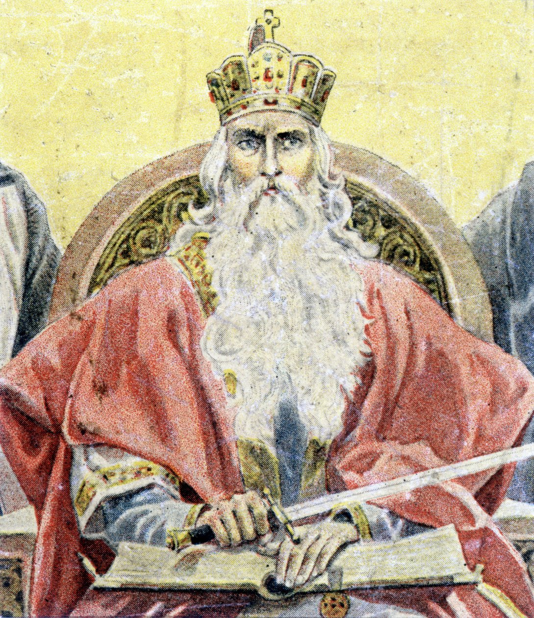 Nagy Károly portréja - metszet alkotó: Unknown artist