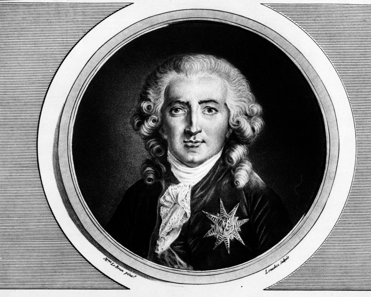 Charles Alexandre de Calonne (1734-1802) portréja. Metszet a „” A francia forradalom történelmi festményeinek teljes gyűjteménye, három kötetben.””” 1804. alkotó: Unknown artist