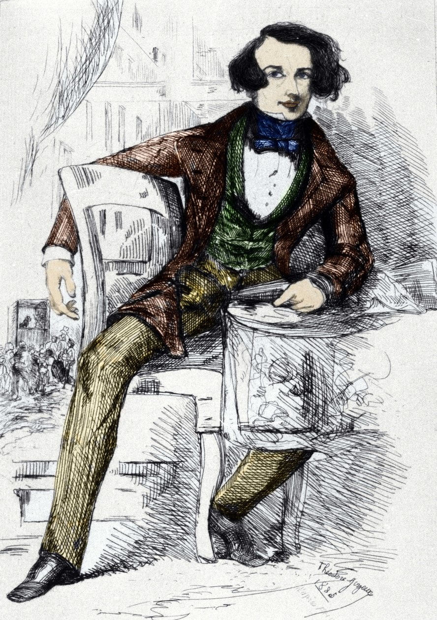 Charles Dickens (1812-1870) angol író portréja. alkotó: Unknown artist