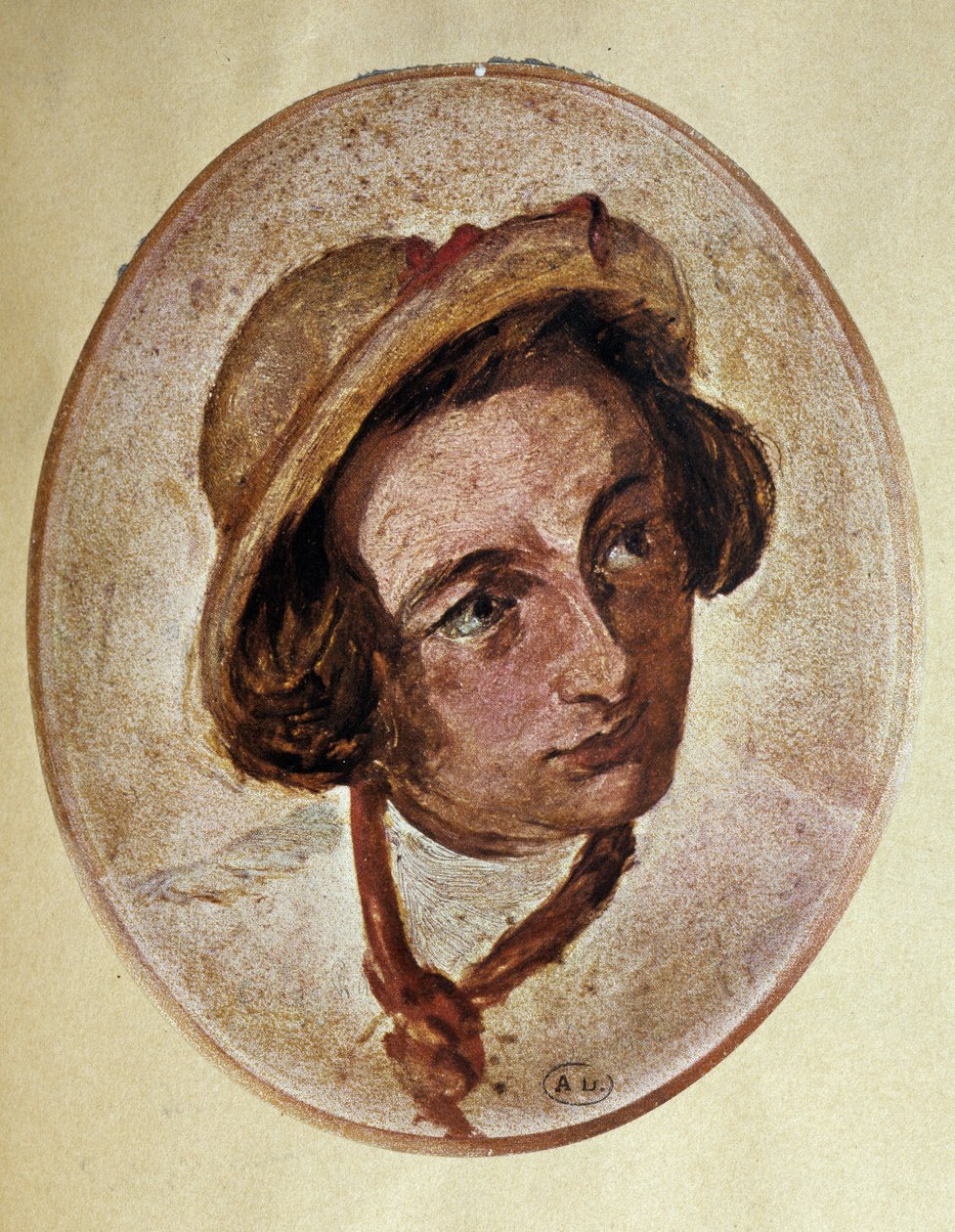Charles Dickens Young portréja, 1840. v alkotó: Unknown artist