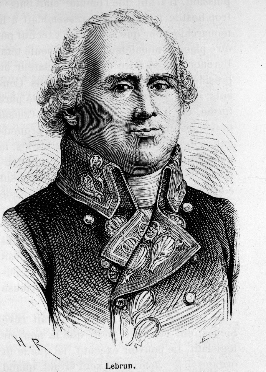 Charles Francois Lebrun (1739-1824) francia politikus portréja. alkotó: Unknown artist