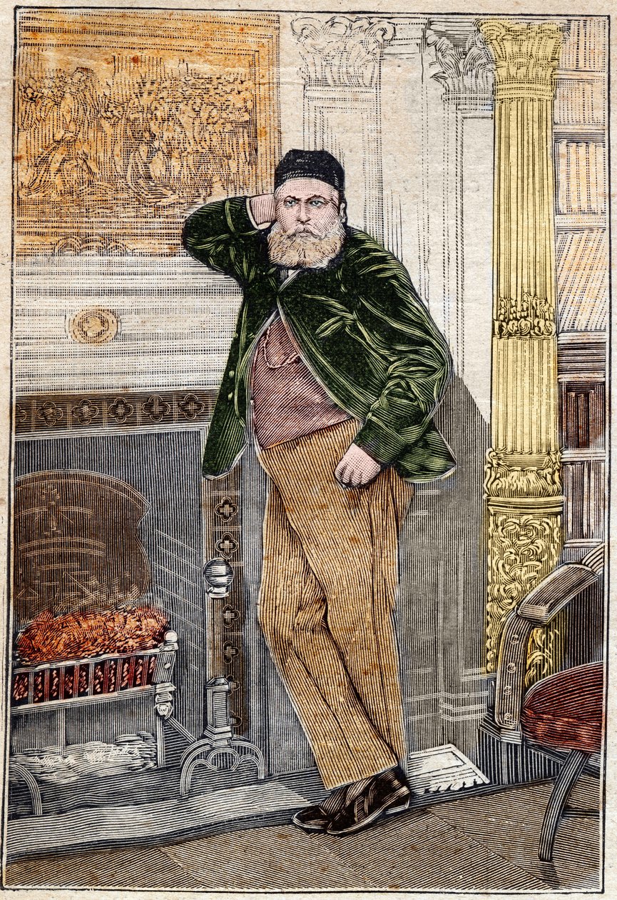 Charles Gounod (1818-1893) francia zeneszerző portréja. alkotó: Unknown artist