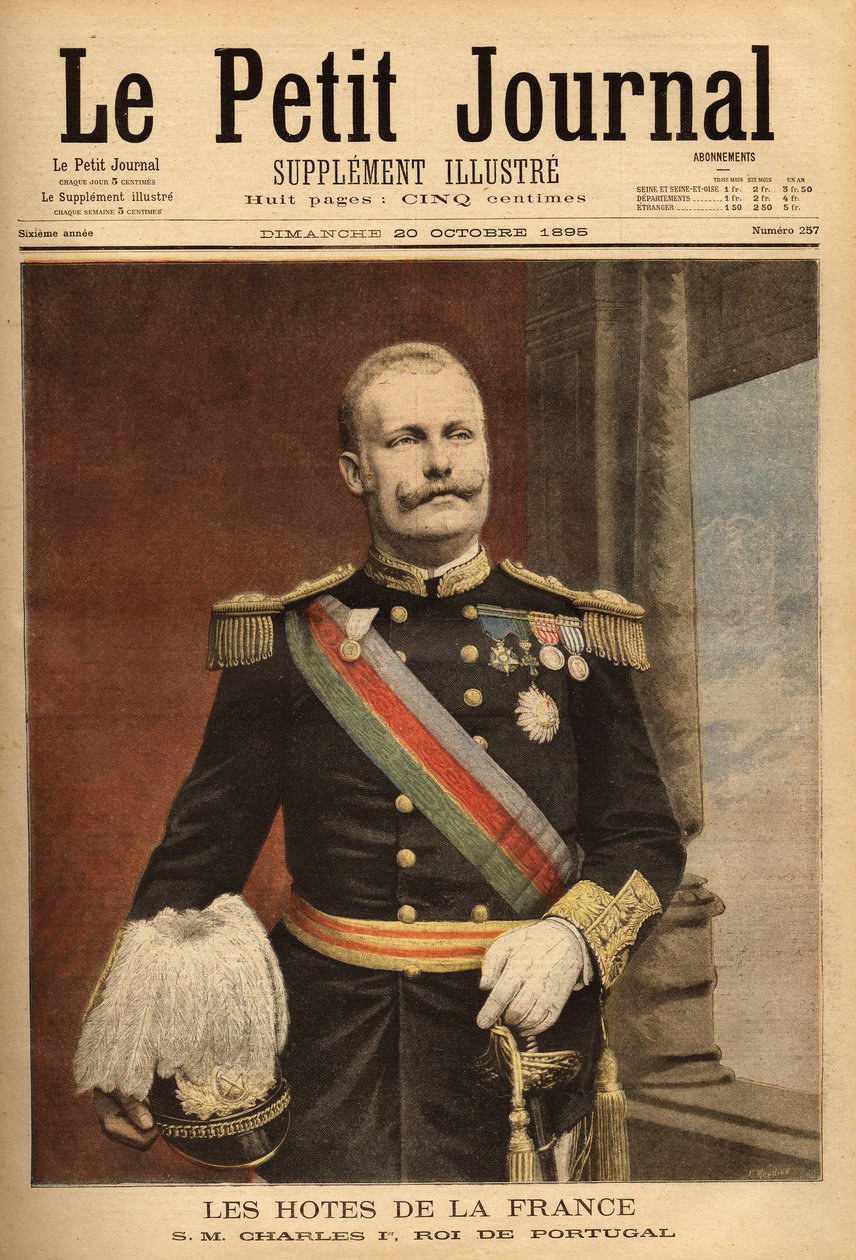 I. Károly portréja (Charles Ferdinand of Bragance alkotó: Unknown artist