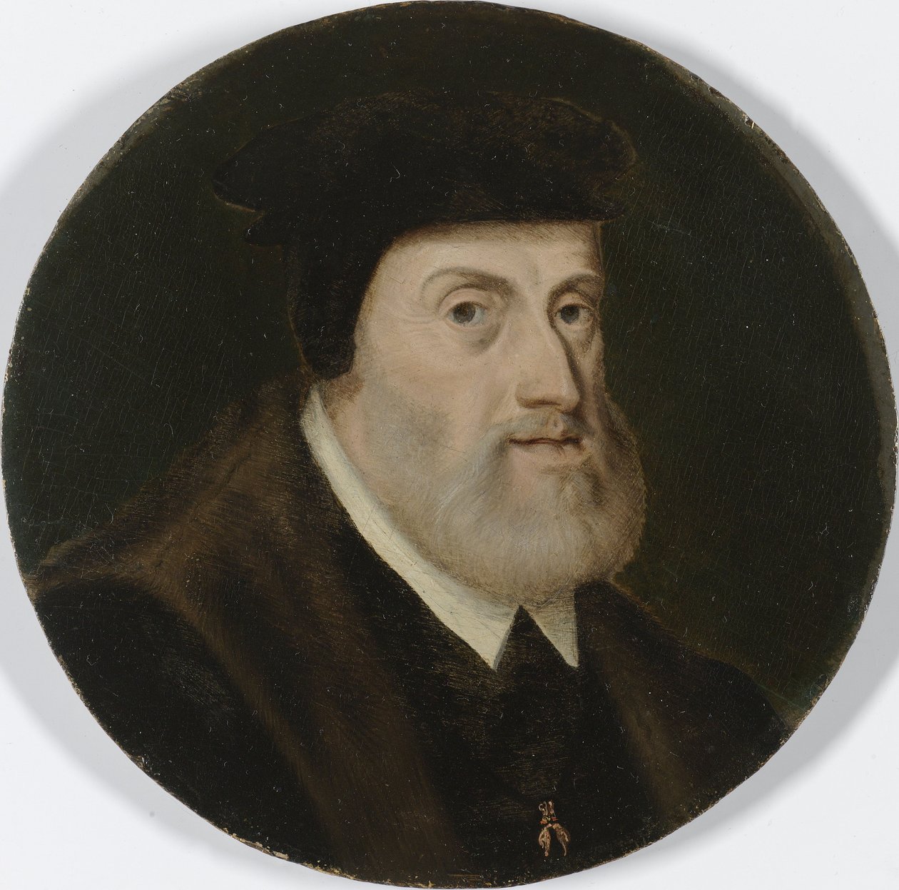 V. Károly portréja, 1550 körül (olaj, tábla) alkotó: Unknown artist