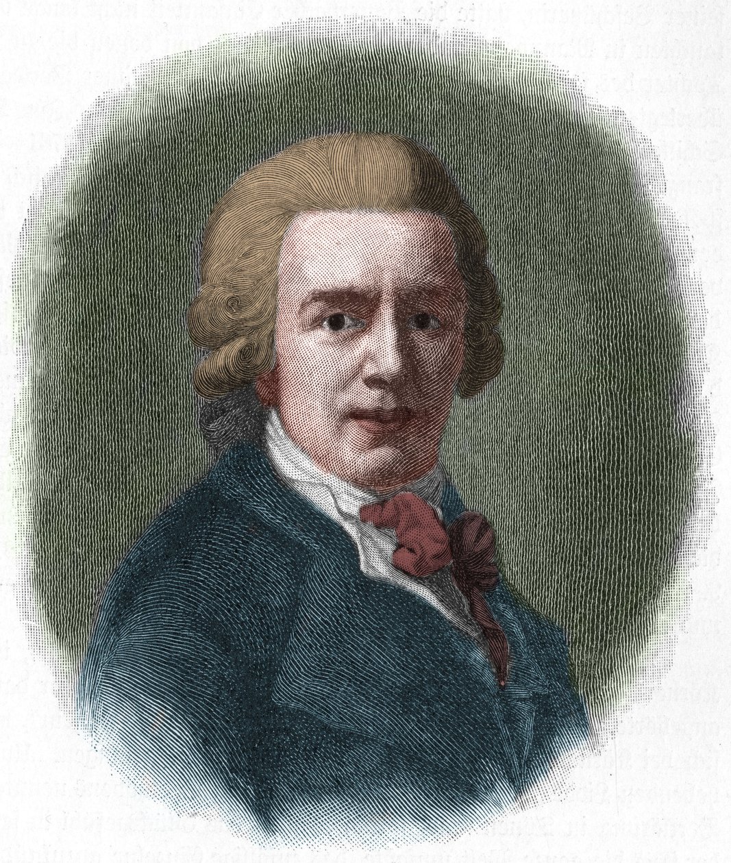 Christian Gottfried Korner (1756-1831) német jogtudós, Friedrich Schiller barátja portréja. alkotó: Unknown artist