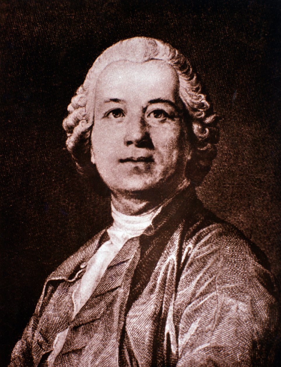 Christoph Gluck portréja (metszet) alkotó: Unknown artist