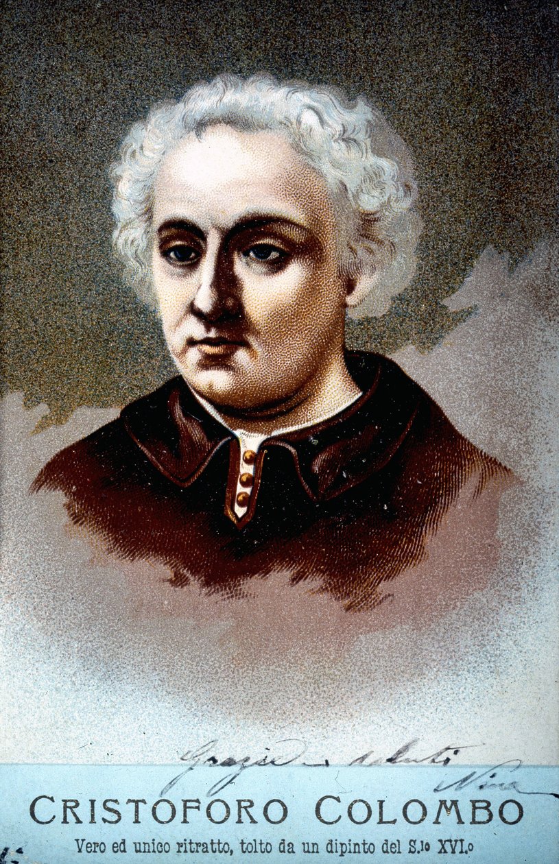 Kolumbusz Kristóf portréja alkotó: Unknown artist