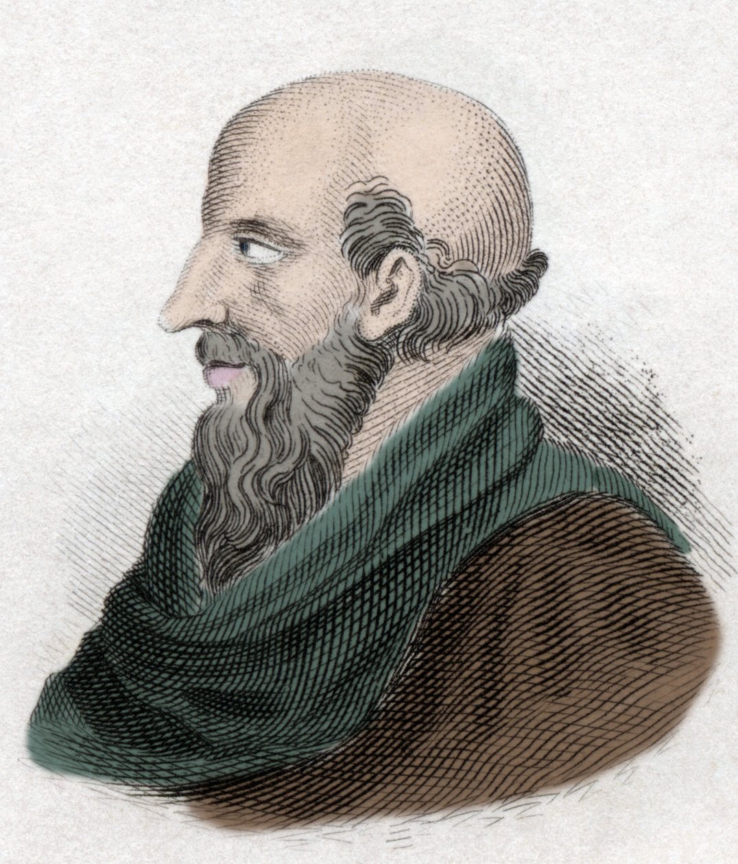 Chrysippe de Soles, sztoikus filozófus (i.e. 280-206) portréja alkotó: Unknown artist