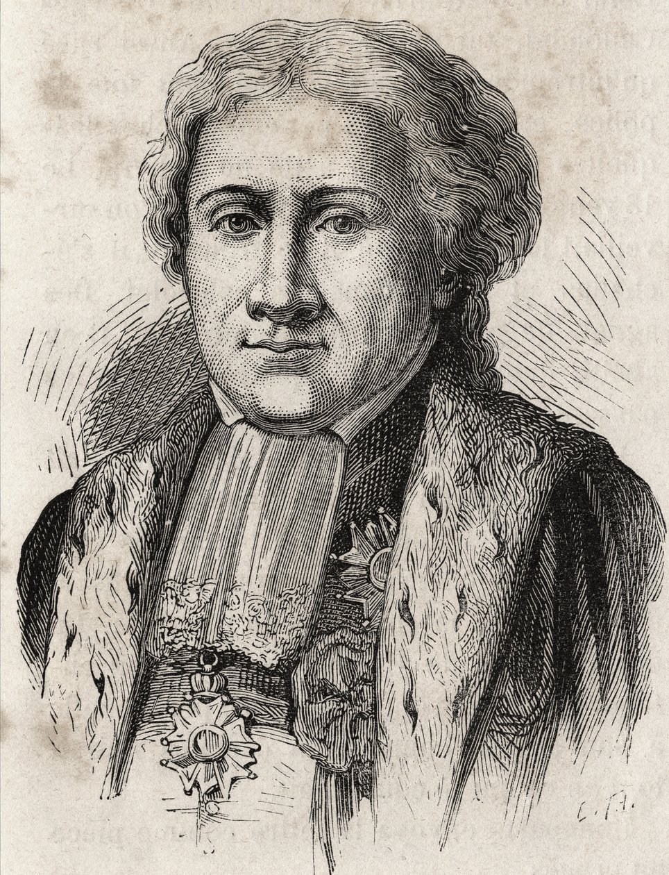 Claude portréja – Ambroise Régnier, Massa hercege, ügyvéd, nagybíró, igazságügyi miniszter (1746-1814) alkotó: Unknown artist