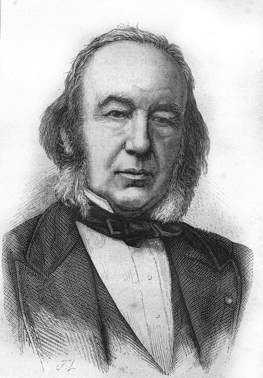 Claude Bernard (1813-1878) francia fiziológus portréja – Henri Martin "" L