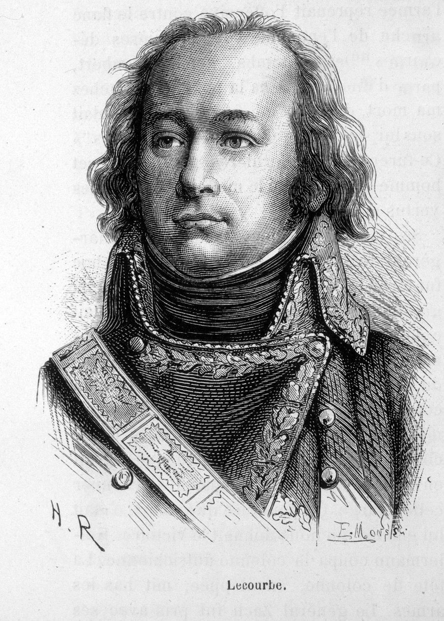 Claude Jacques Lecourbe francia tábornok (1759-1815) portréja. alkotó: Unknown artist