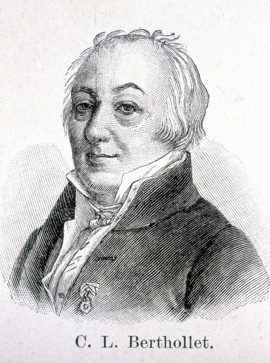 Claude Louis Comte Berthollet (1748-1822) francia kémikus portréja. alkotó: Unknown artist
