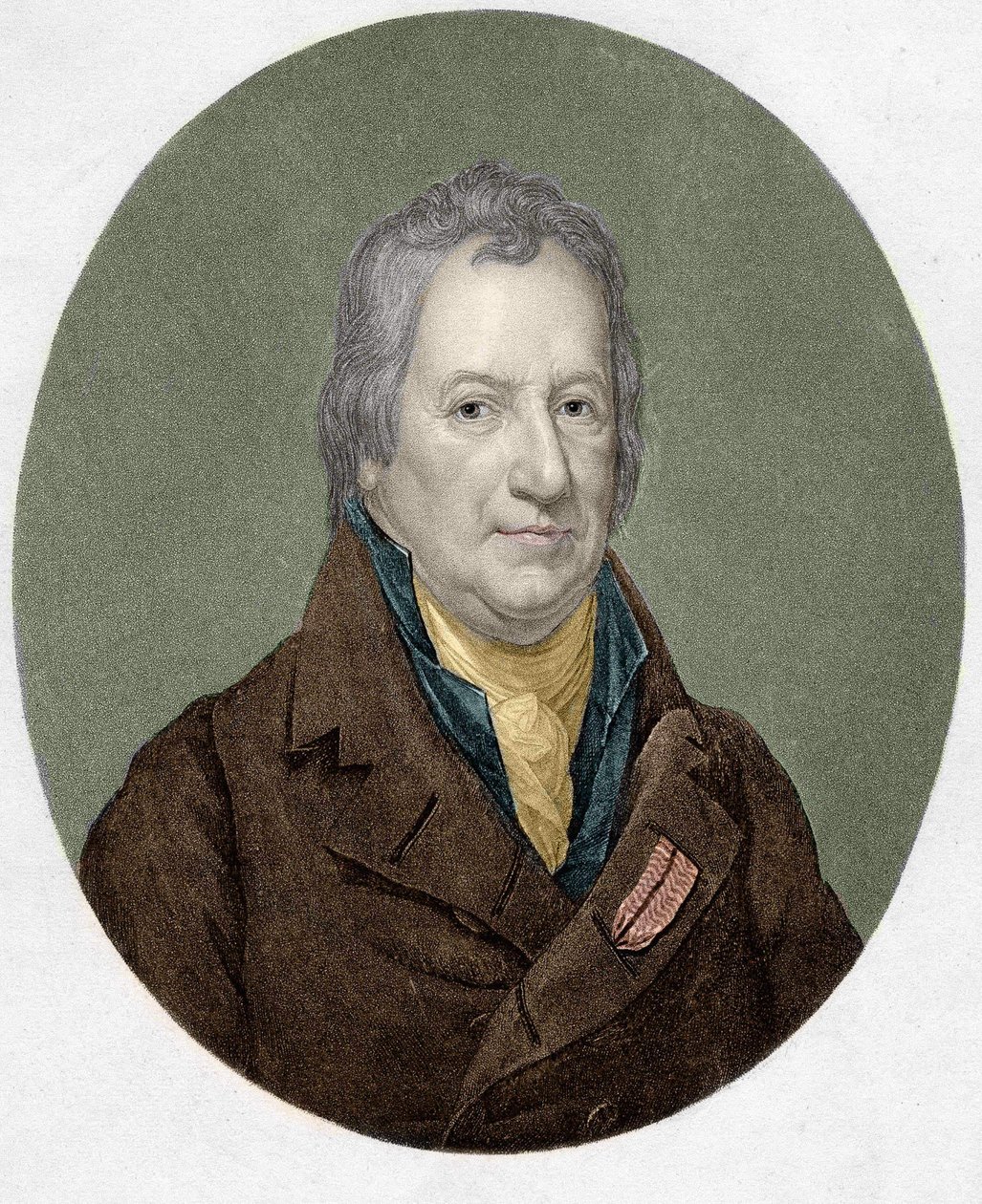 Claude Louis, Berthollet gróf (1748-1822) francia kémikus portréja. alkotó: Unknown artist