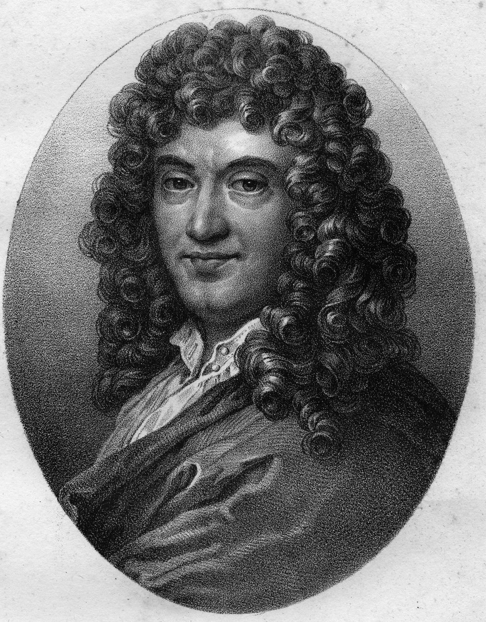 Claude Perrault (1613-1688) francia építész, orvos és anatómus portréja alkotó: Unknown artist