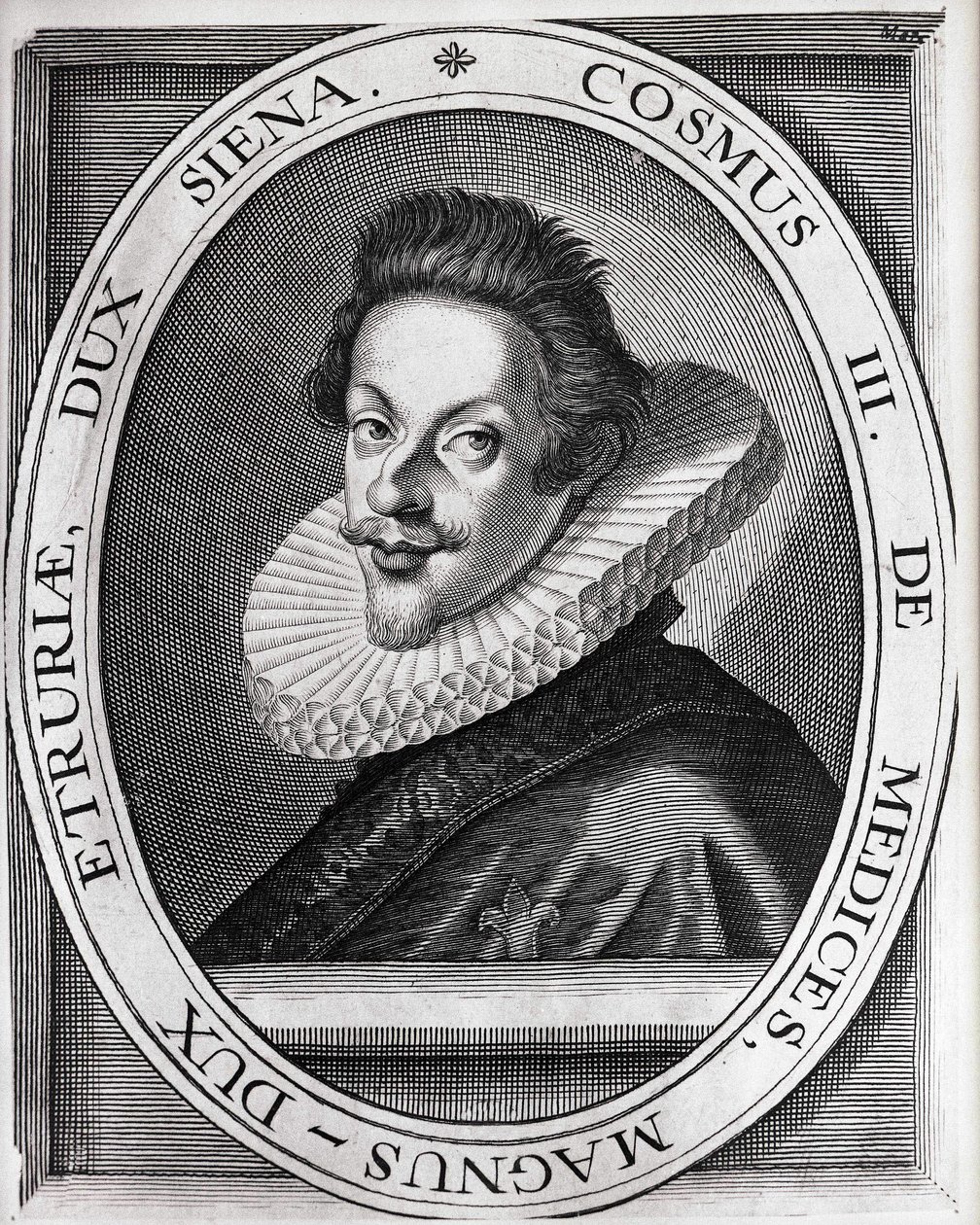 Cosimo II portréja, Medici.Cosimo II, Medicis. (1590-1621). alkotó: Unknown artist