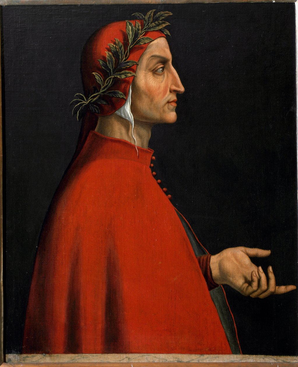 Dante Alighieri portréja (festmény) alkotó: Unknown artist