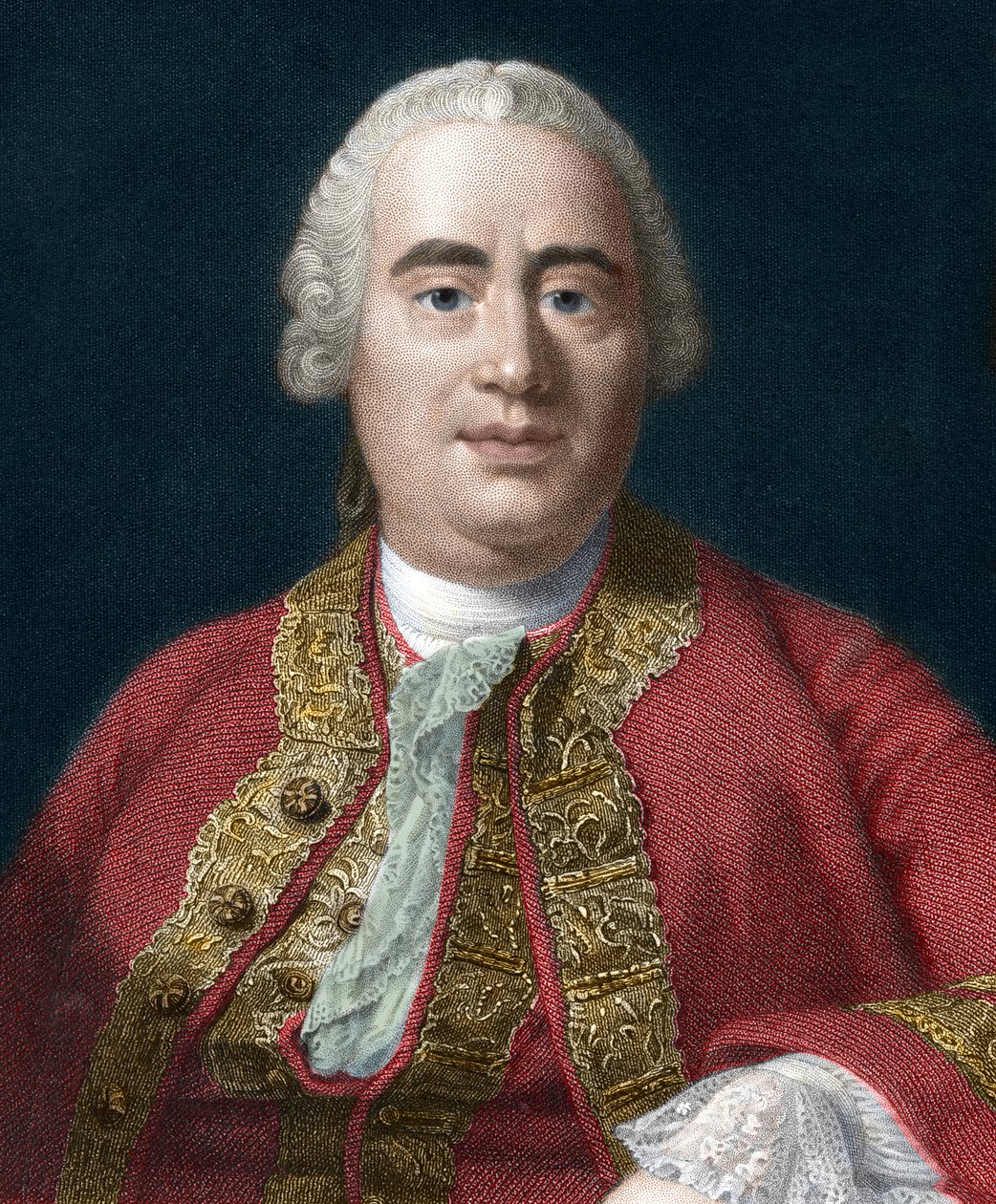 David Hume skót filozófus (1711-1776) portréja - David Hume (1771-1776) skót filozófus és történész alkotó: Unknown artist