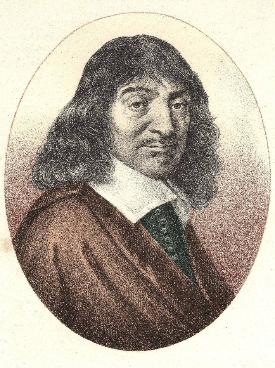 Descartes portréja (1596 - 1650). alkotó: Unknown artist