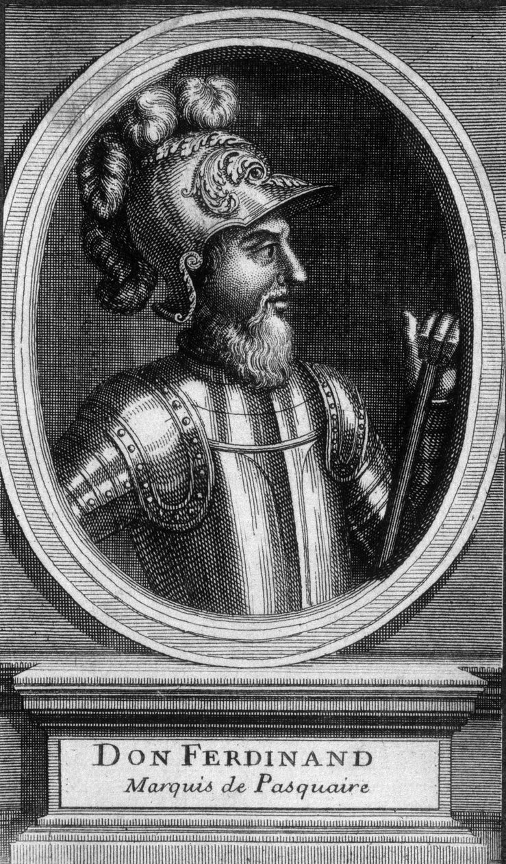 Don Ferdinand, de Pasquaire márki portréja – n.d. alkotó: Unknown artist