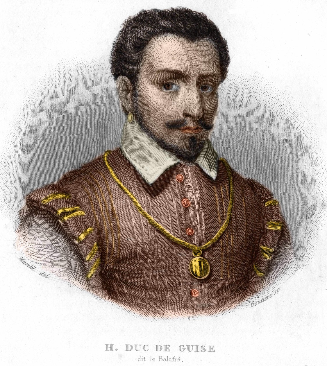 Guise hercegének portréja. François de Lorraine, Aumale hercege, majd Guise 2. hercege francia altábornagy (1519-1563) alkotó: Unknown artist