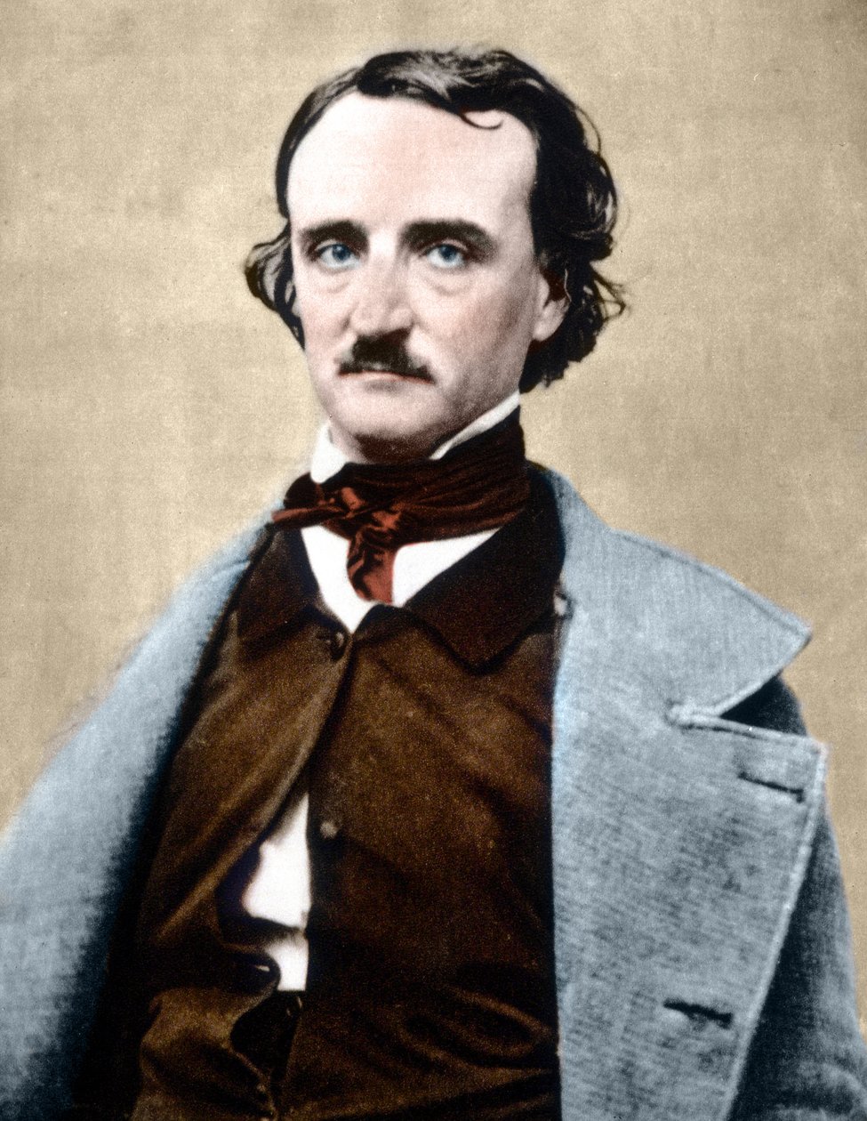 Edgar Allan Poe (1809-1849) amerikai író portréja. alkotó: Unknown artist