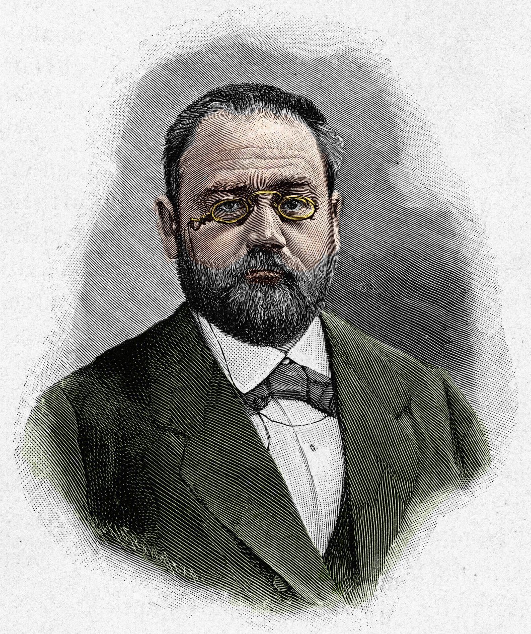 Emile Zola (1840-1902) portréja alkotó: Unknown artist