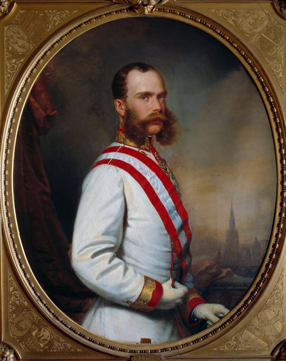 I. Ferenc József császár (1830-1916) portréja. Névtelen festmény 1867. Nancy, Musee Historique Lorrain alkotó: Unknown artist