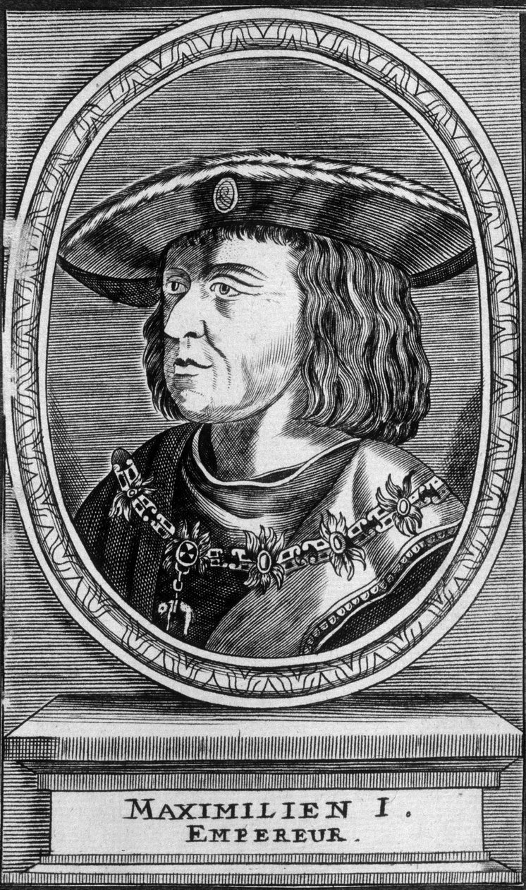 I. Maximilian császár (1459 - 1519) portréja, n.d. alkotó: Unknown artist