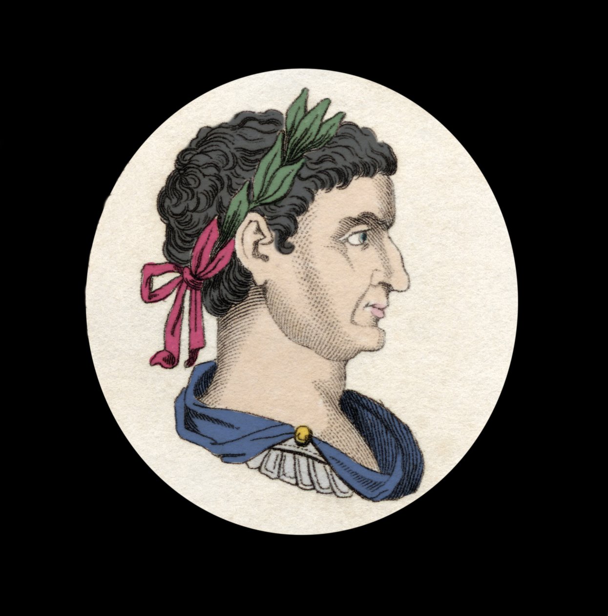 Traianus császár (Marcus Ulpius Traianus) portréja (i.sz. 98-117). alkotó: Unknown artist
