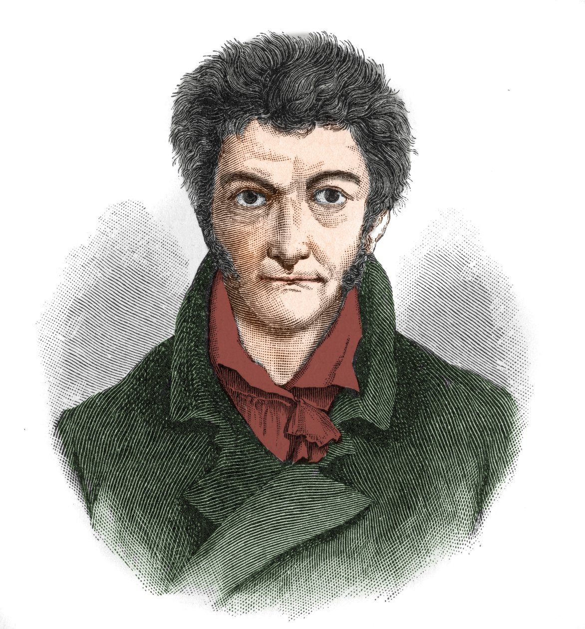 Ernst Theodor Wilhelm Hoffmann (1776-1822) német romantikus író portréja. alkotó: Unknown artist