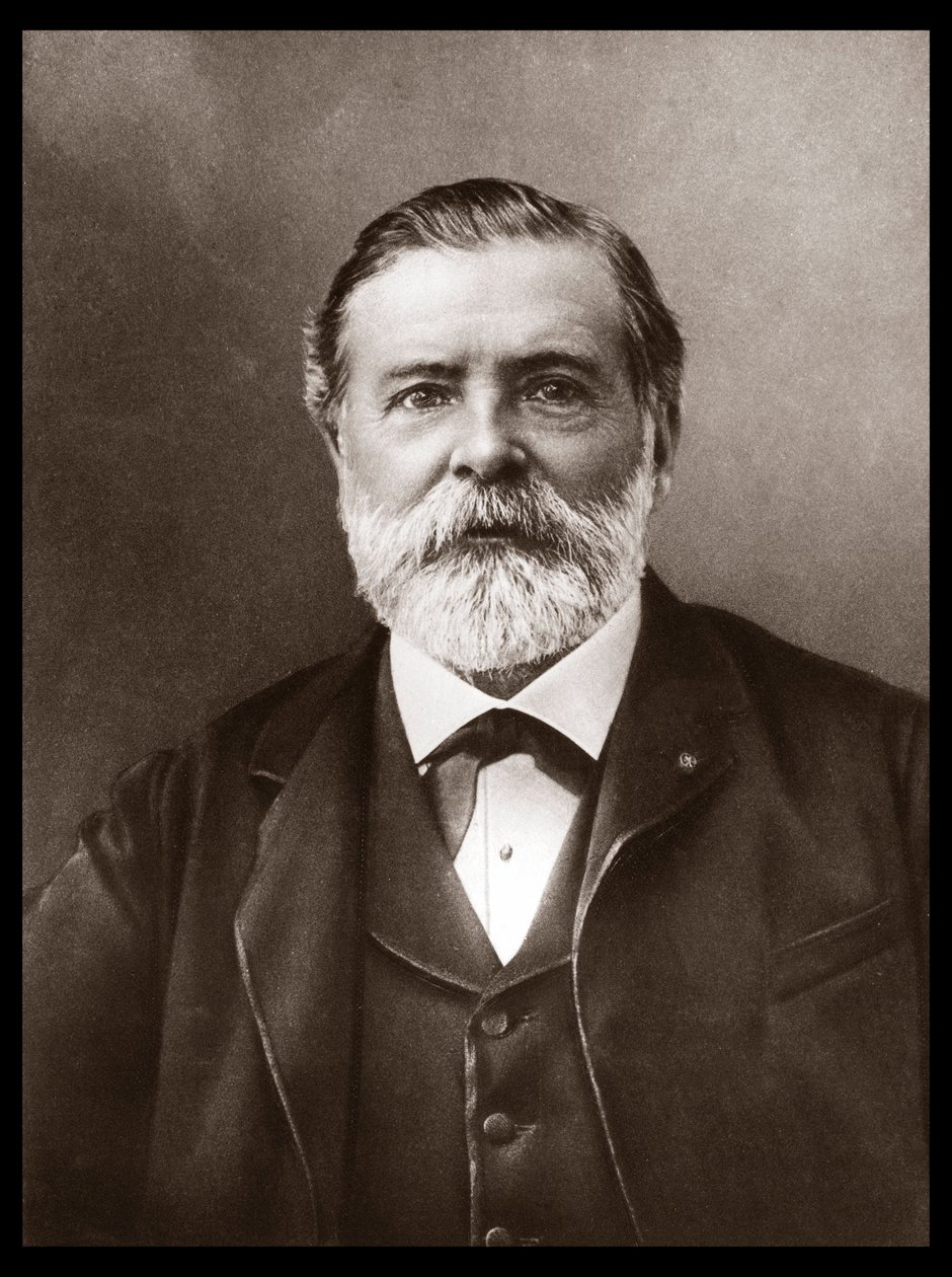 Etienne-Jules Marey (1830-1904) portréja; angol tudós és kronofotós; a vérnyomásmérő feltalálója, a fényképezés és a mozi úttörője. Fotó: Nadar, Paul (1856-1939). alkotó: Unknown artist